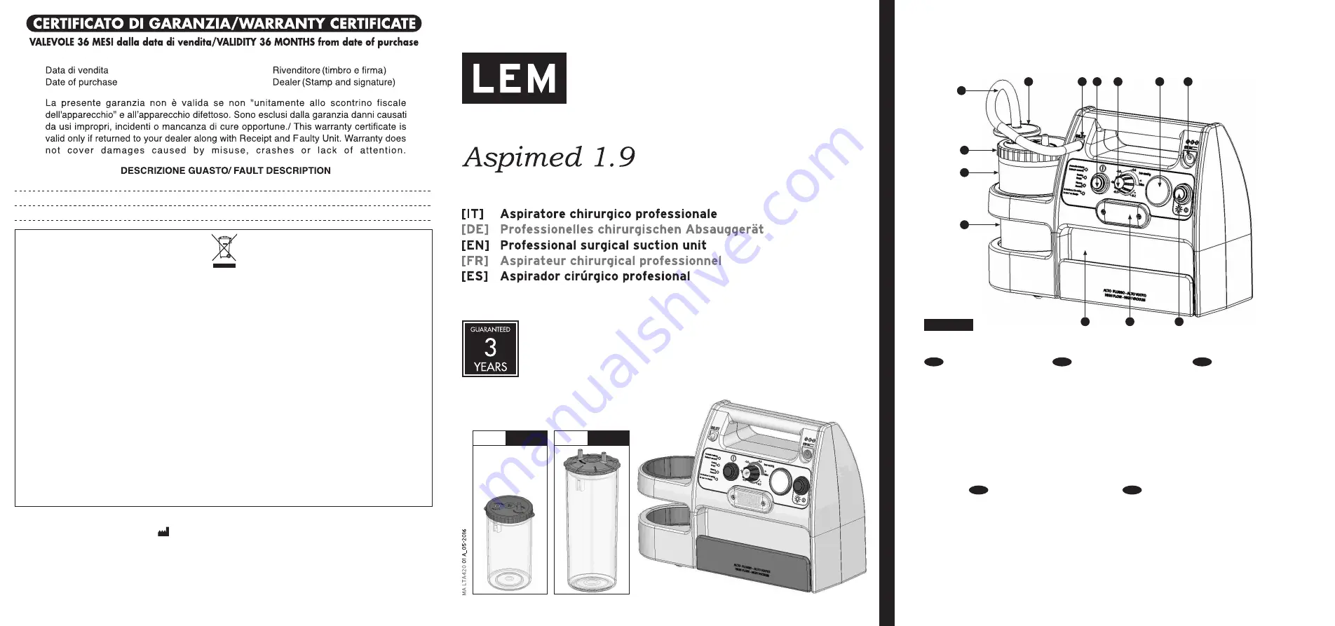 LEM Aspimed 1.9 Manual Download Page 40