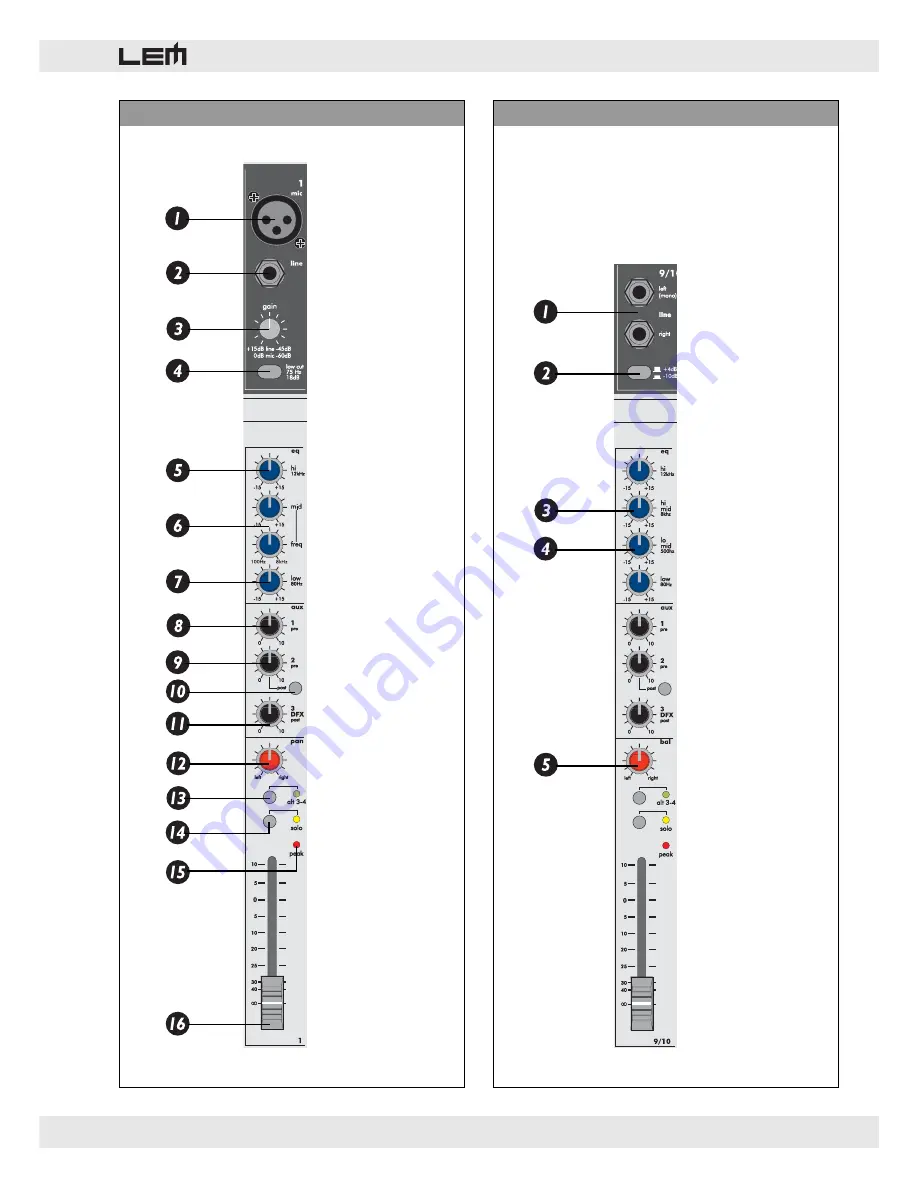 LEM RD 122 Owner'S Manual Download Page 13