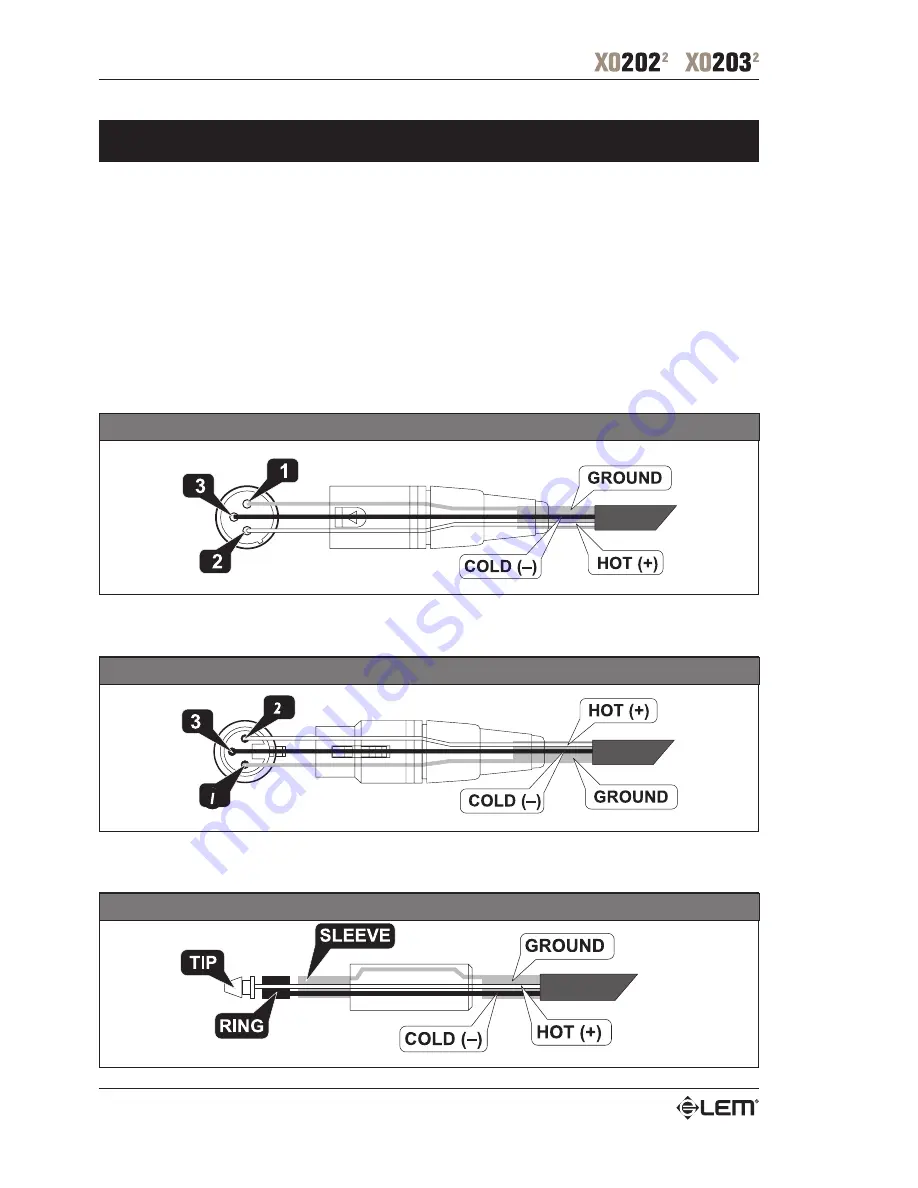 LEM X02022 Скачать руководство пользователя страница 13