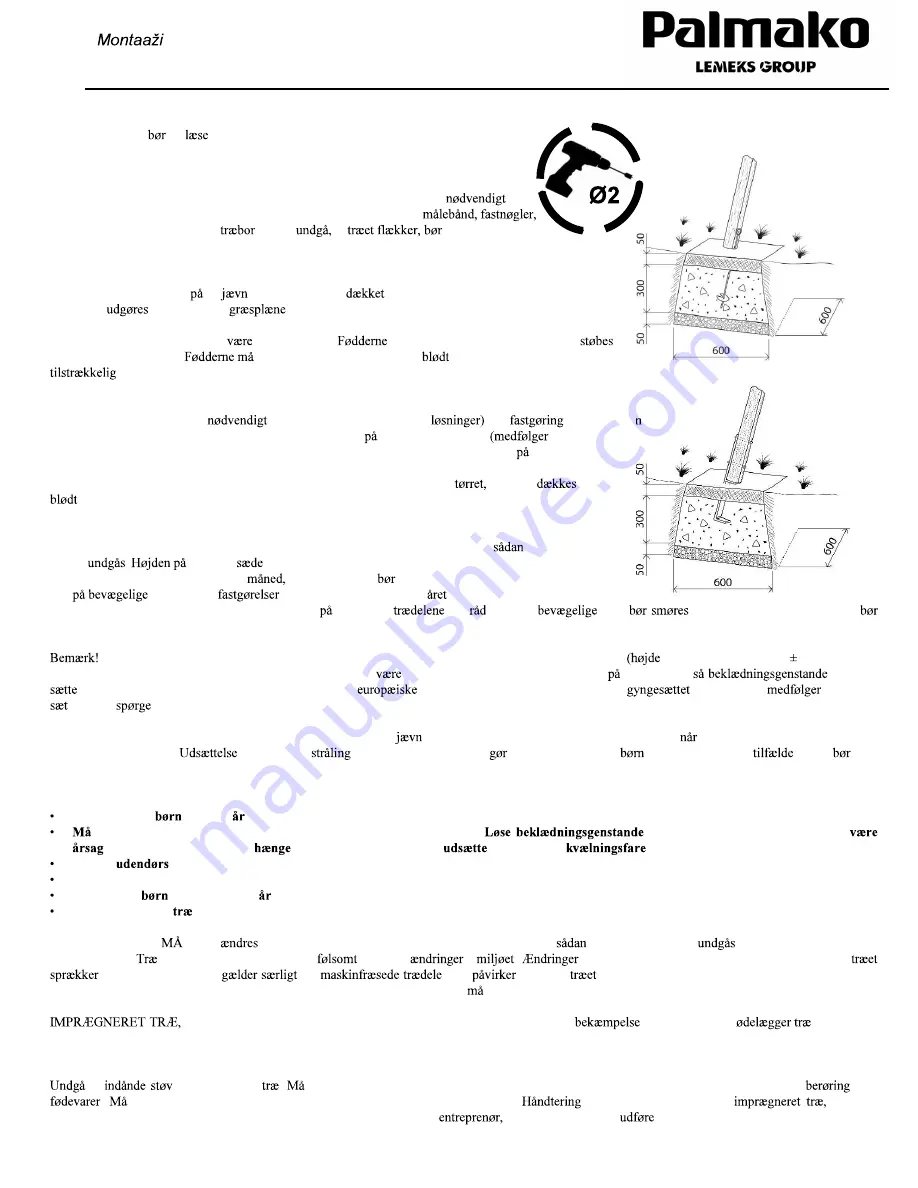 Lemeks Palmako Sofia MV90-3620 Assembly, Installation And Maintenance Instructions Download Page 17