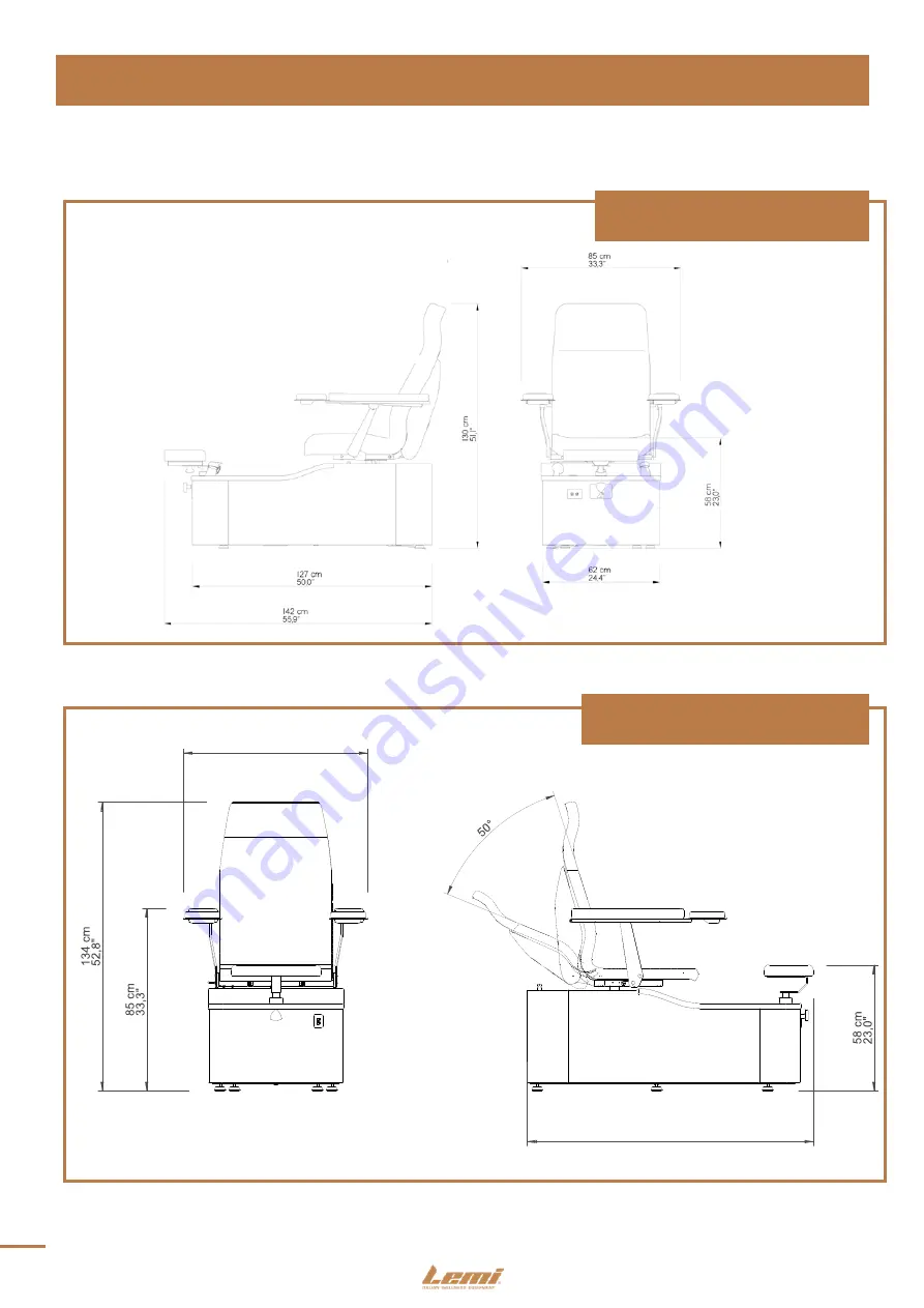 LEMI CAPRI PEDI SPA Instructions For Use Manual Download Page 16