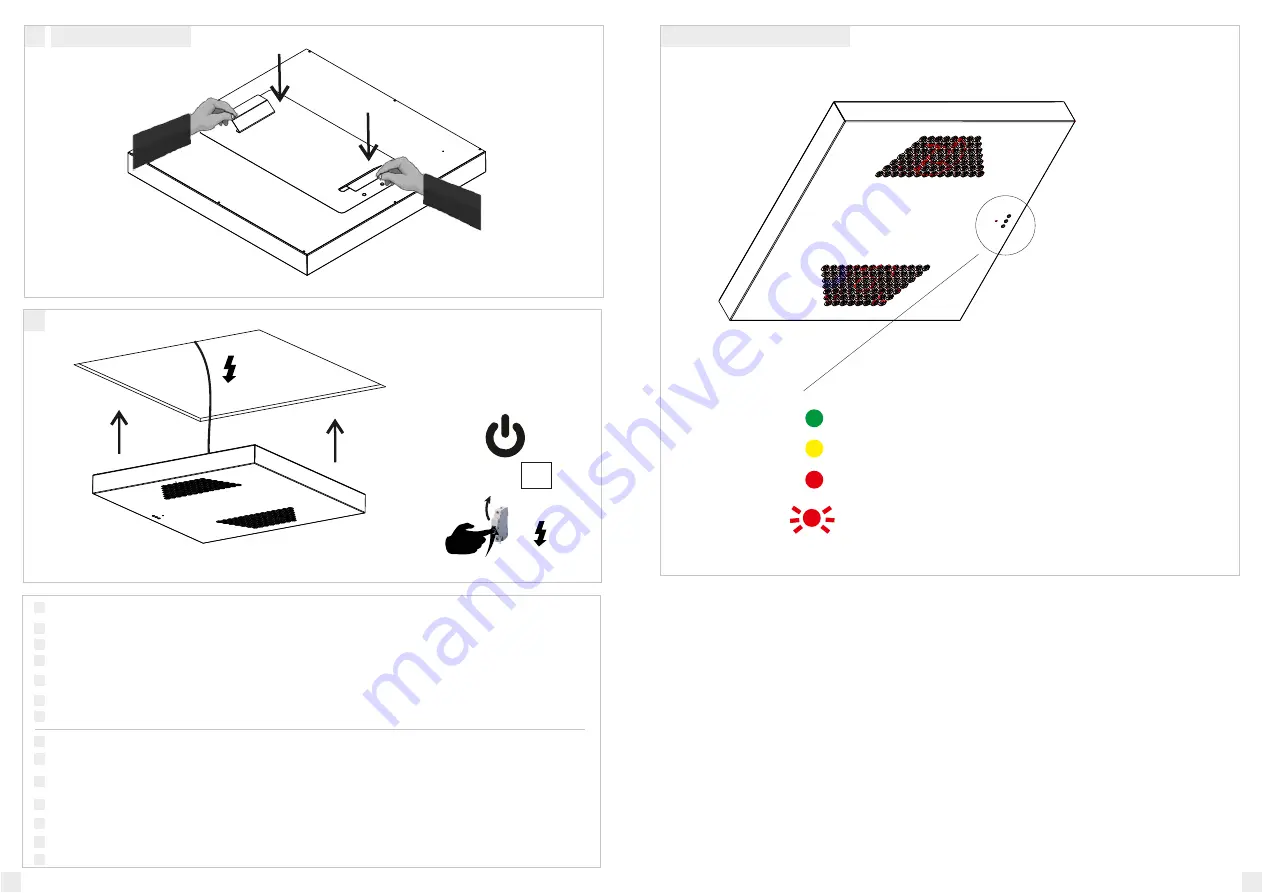 Lena Lighting UV-C STERILON SQUARE 72W PP Installation Instruction Download Page 4