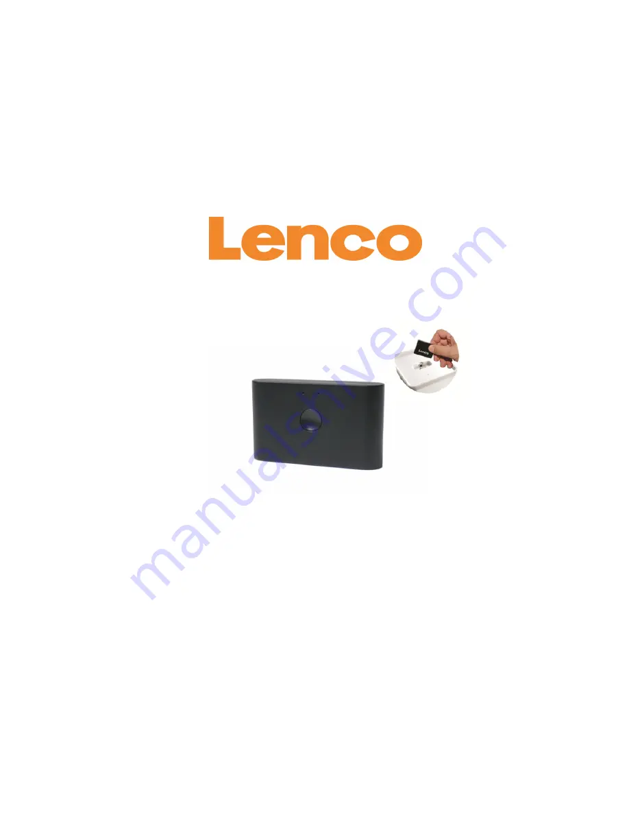 LENCO BTA-101 Quick Manual Download Page 1