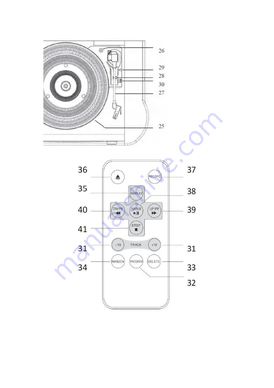 LENCO Classic Phono TCD-2550 User Manual Download Page 20