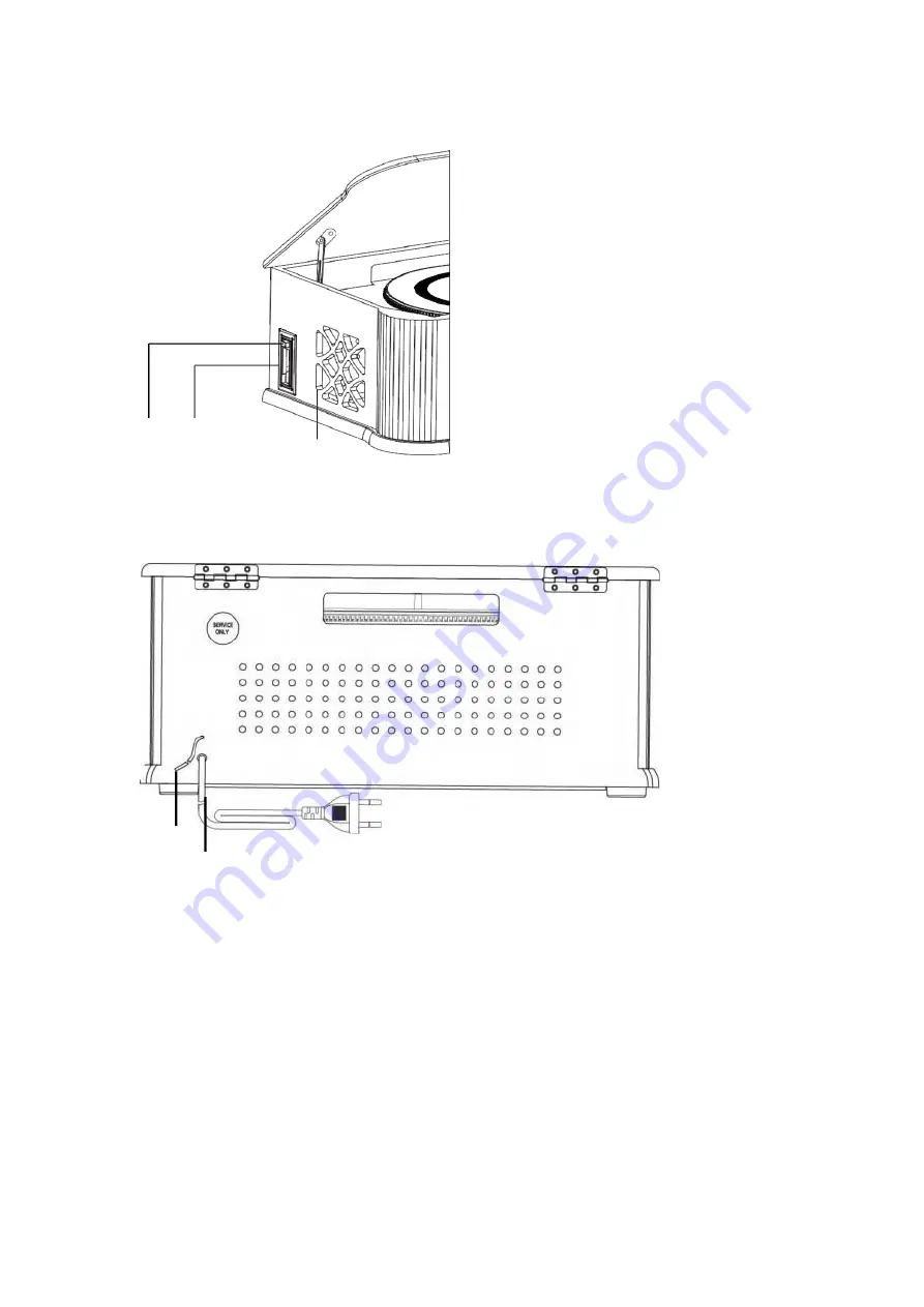 LENCO Classic Phono TCD-2550 User Manual Download Page 45