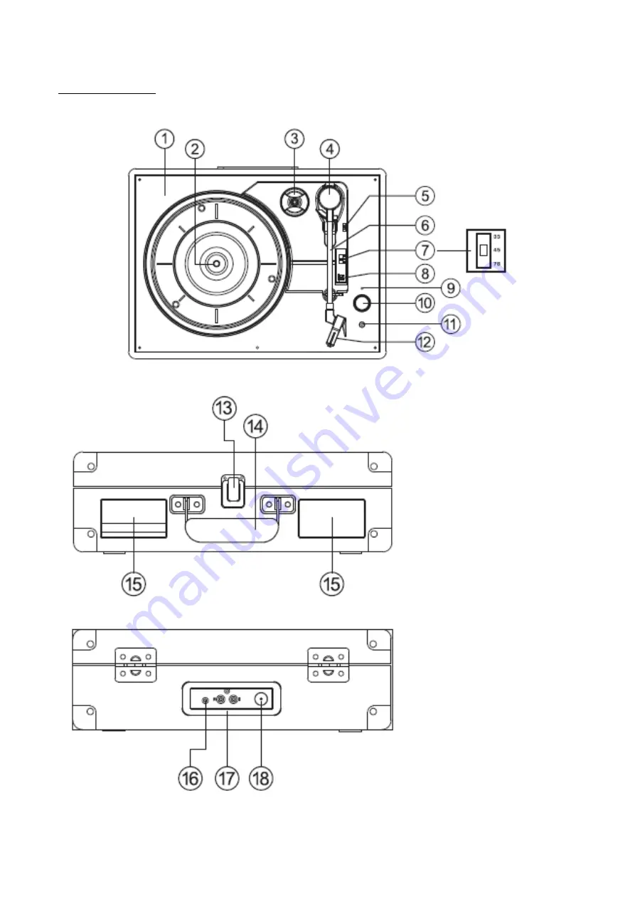 LENCO Classic Phono TT-10 User Manual Download Page 6