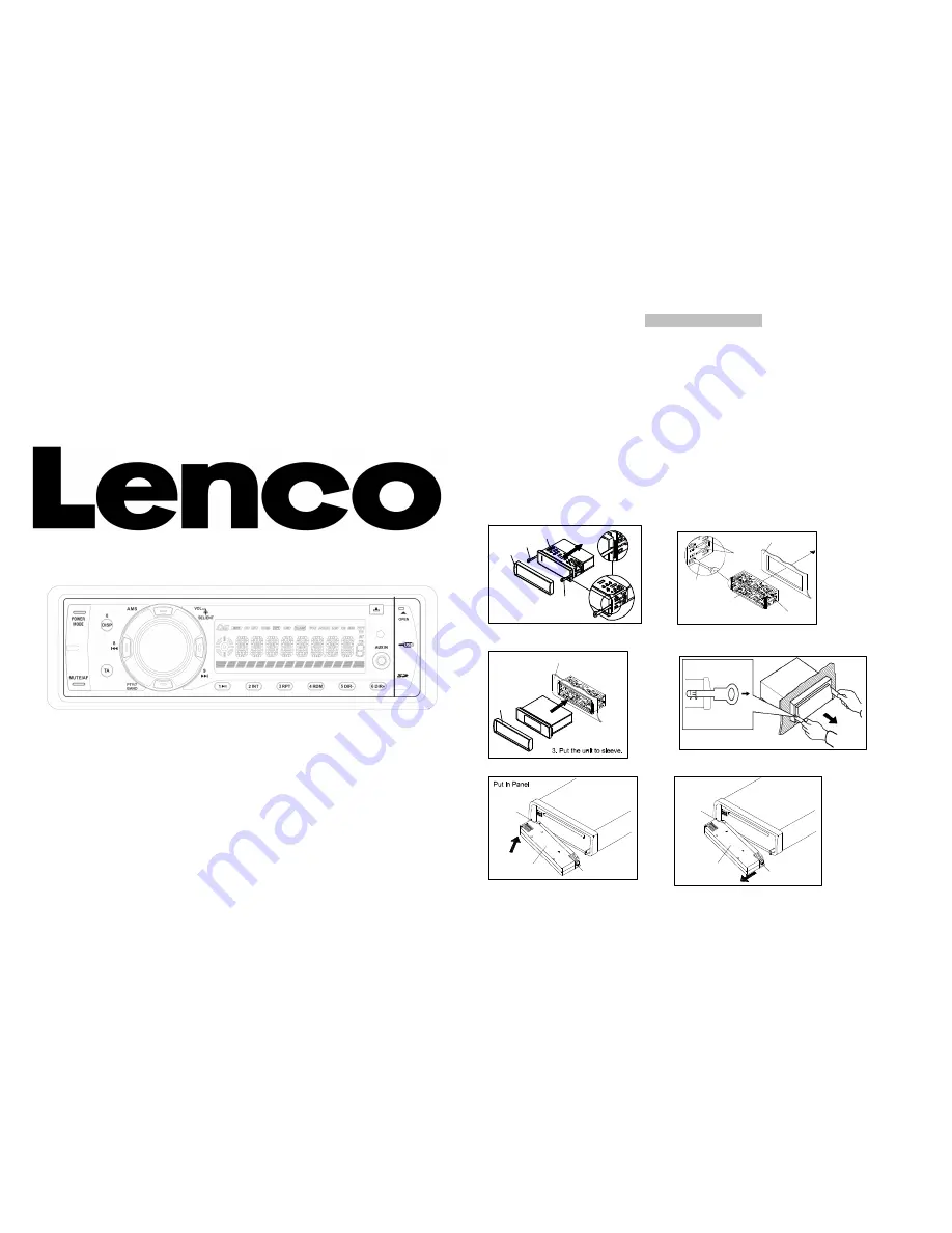 LENCO CS-322 Instruction Manual Download Page 7