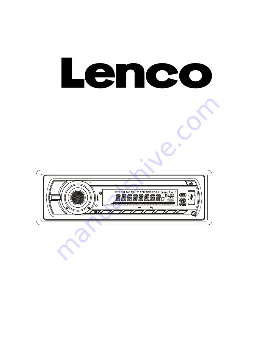 LENCO CS-430BT Instruction Manual Download Page 11