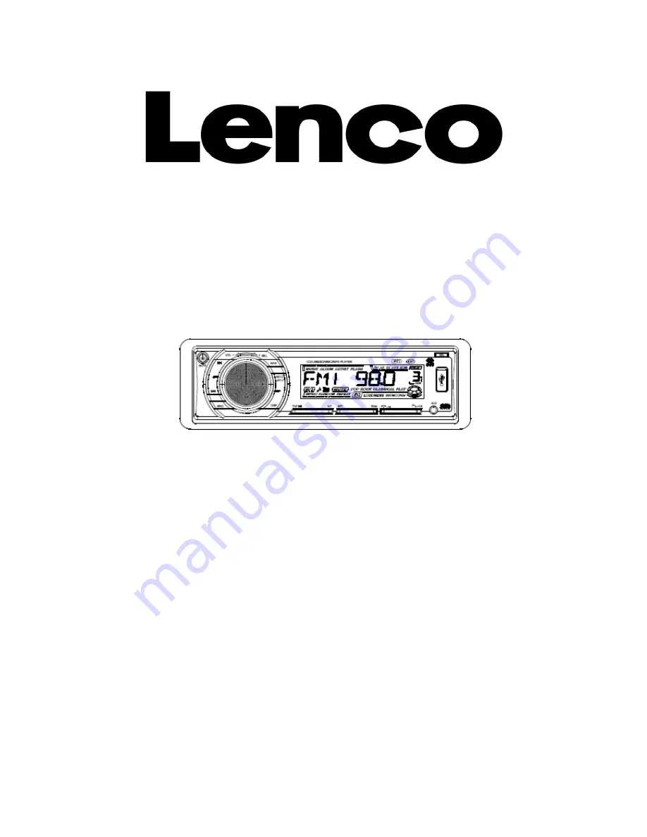 LENCO CS-455 BT Instruction Manual Download Page 61