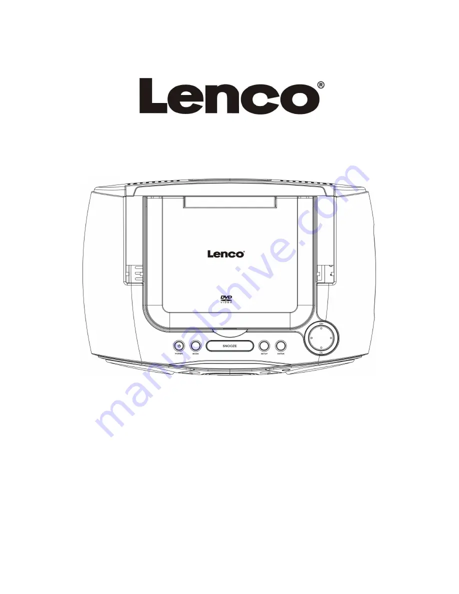 LENCO DTVR-700 Manual Download Page 1