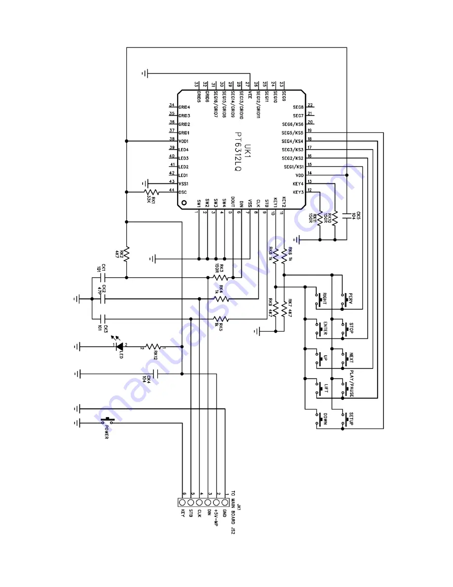 LENCO DVD-2051 Service Manual Download Page 24