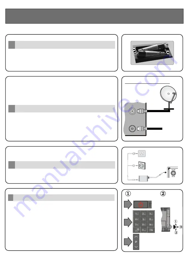 LENCO DVL-2483BK Quick Start Manual Download Page 1