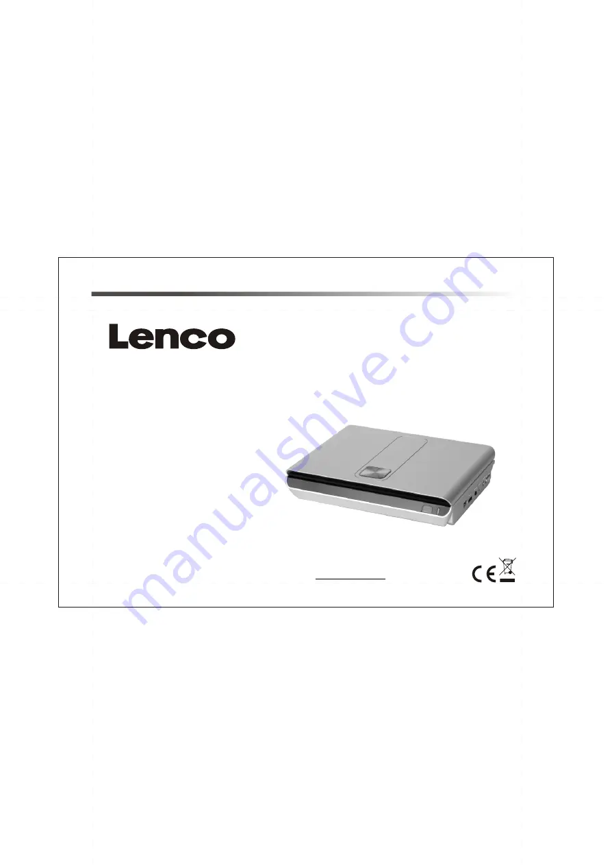 LENCO DVP-731 User Manual Download Page 1