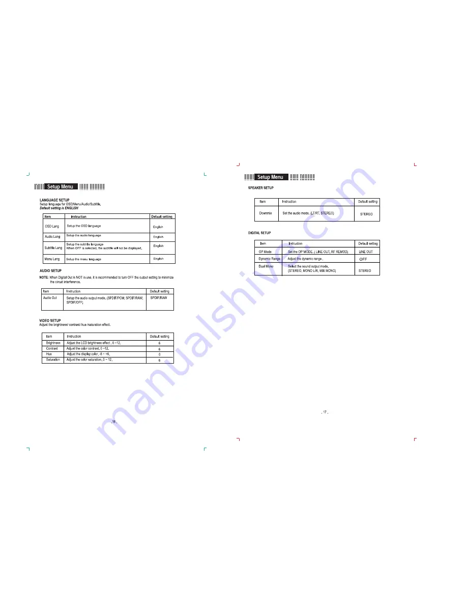 LENCO DVP-744 Manual Download Page 13