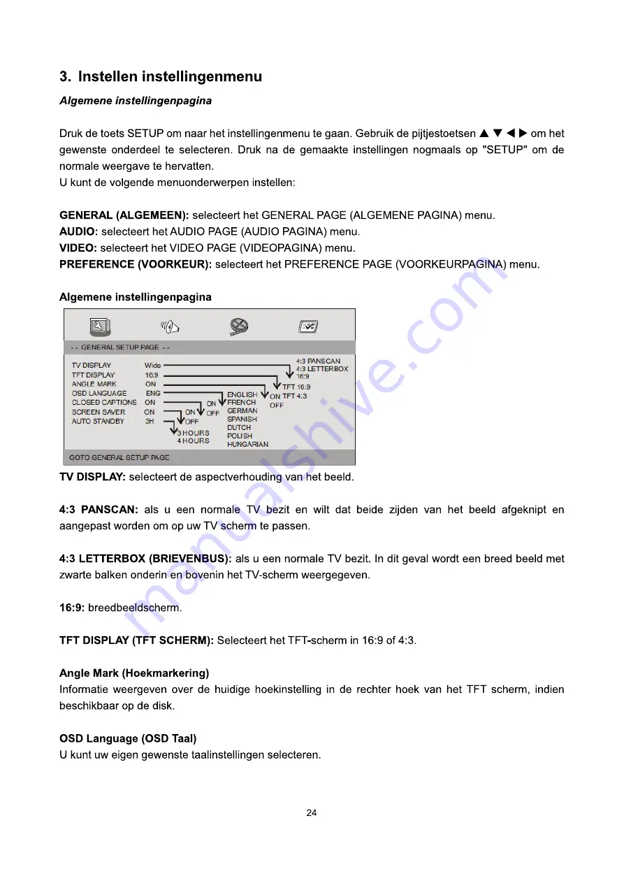 LENCO DVP-9331 Скачать руководство пользователя страница 24