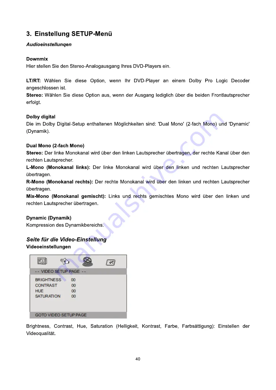 LENCO DVP-9331 User Manual Download Page 40