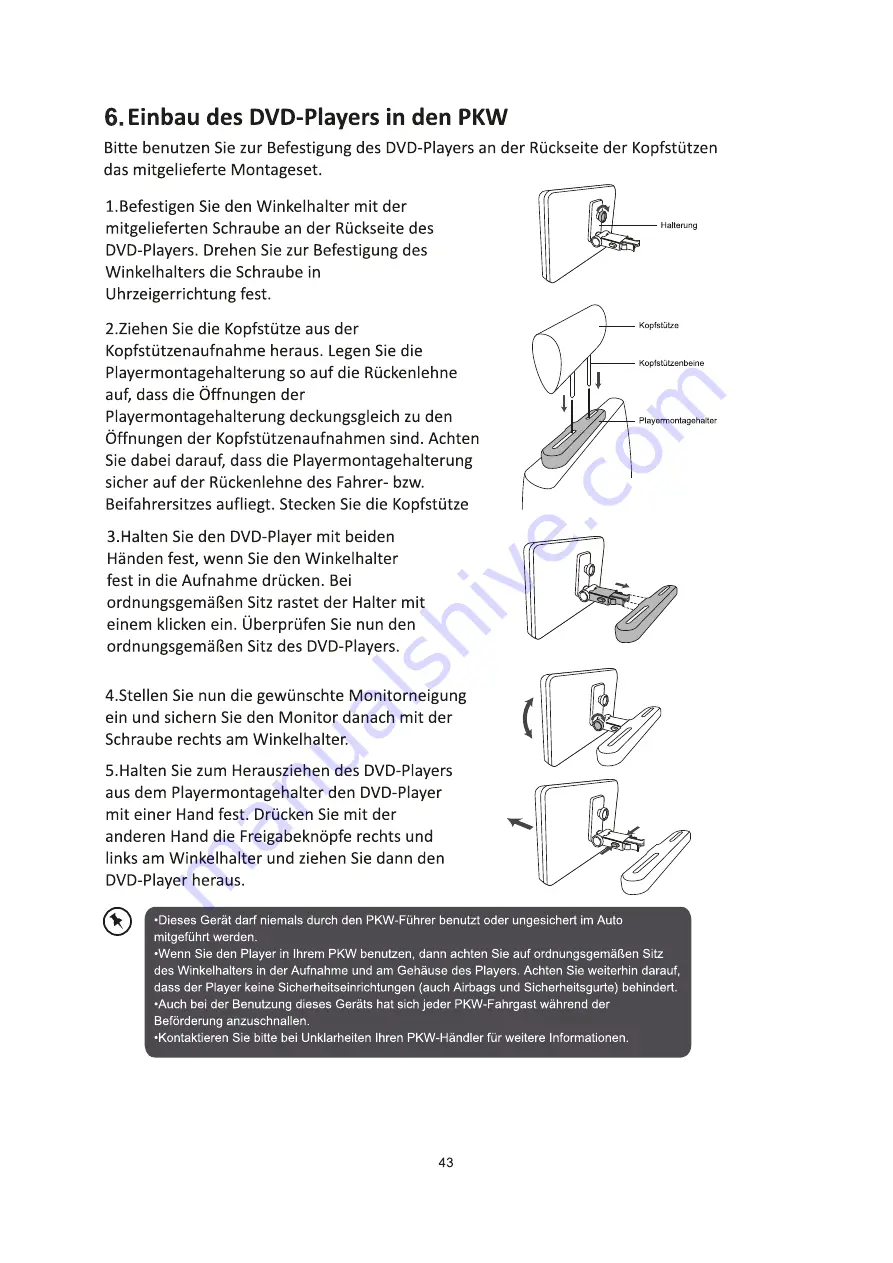 LENCO DVP-9331 User Manual Download Page 43