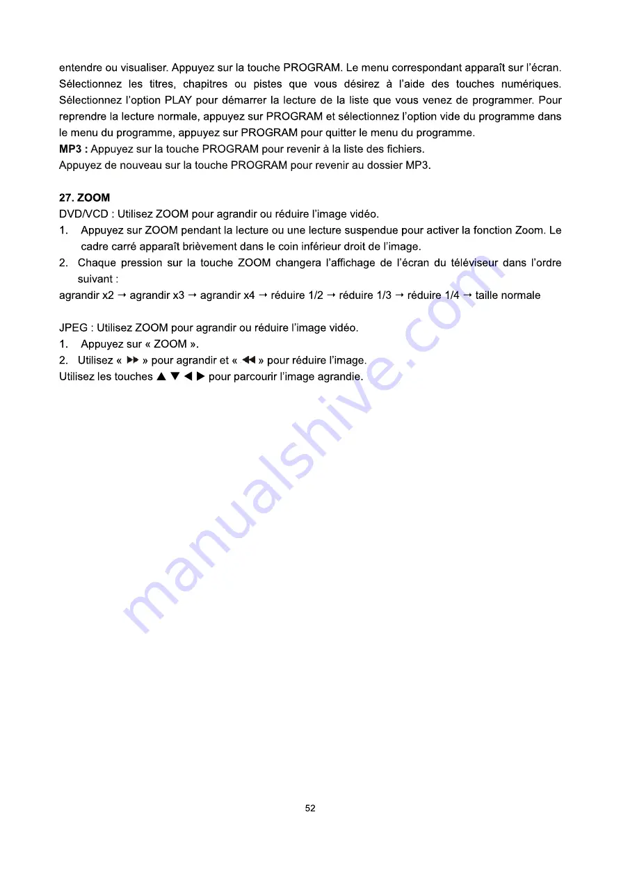 LENCO DVP-9331 User Manual Download Page 52