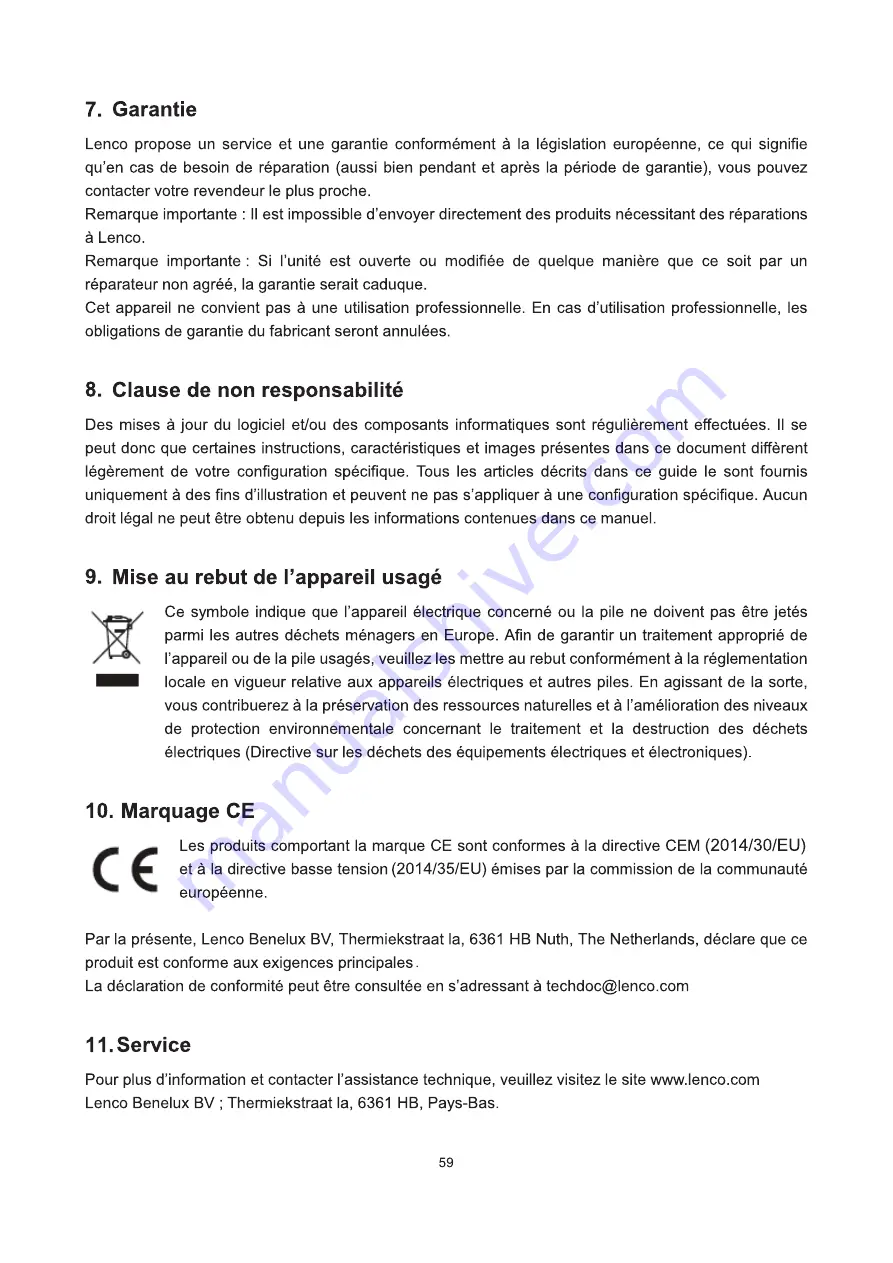 LENCO DVP-9331 User Manual Download Page 59