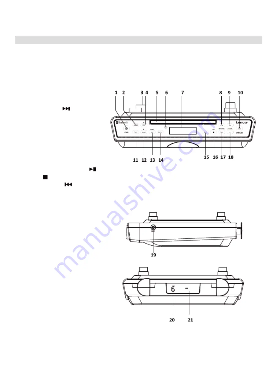 LENCO KCR-150 User Manual Download Page 38