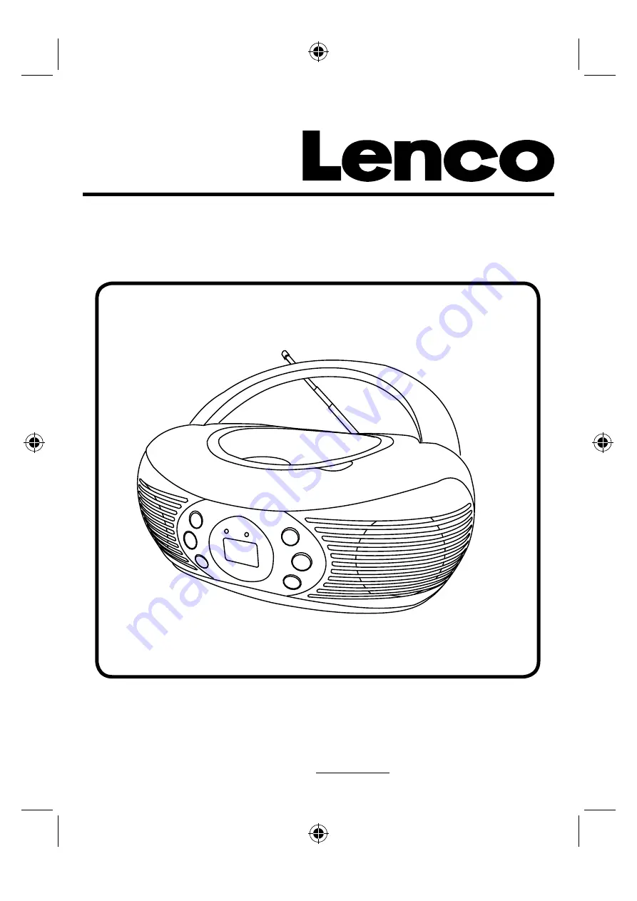 LENCO SCD-12 Instruction Manual Download Page 1