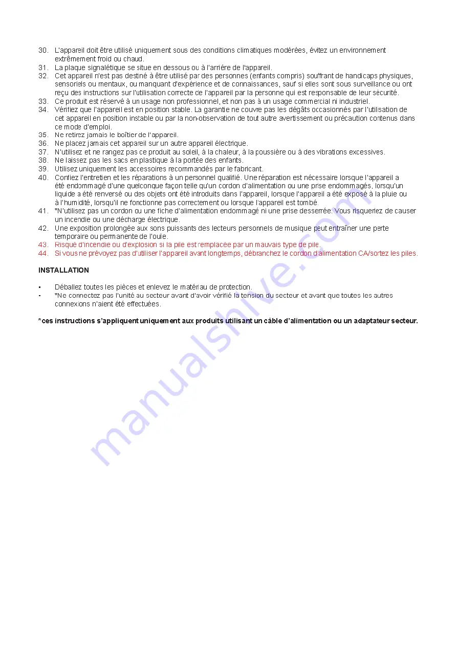 LENCO SCD-12 Instruction Manual Download Page 30