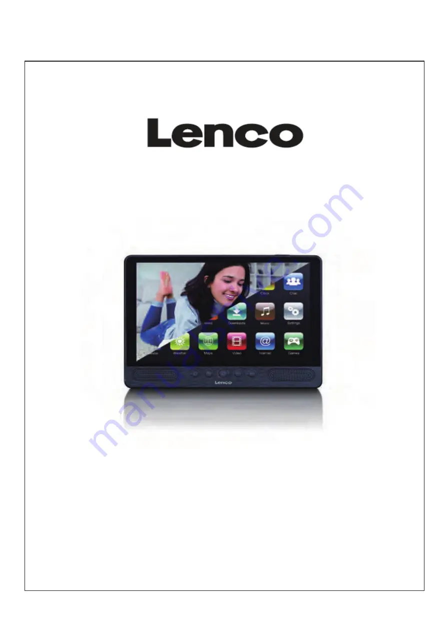 LENCO TDV1001BK User Manual Download Page 1