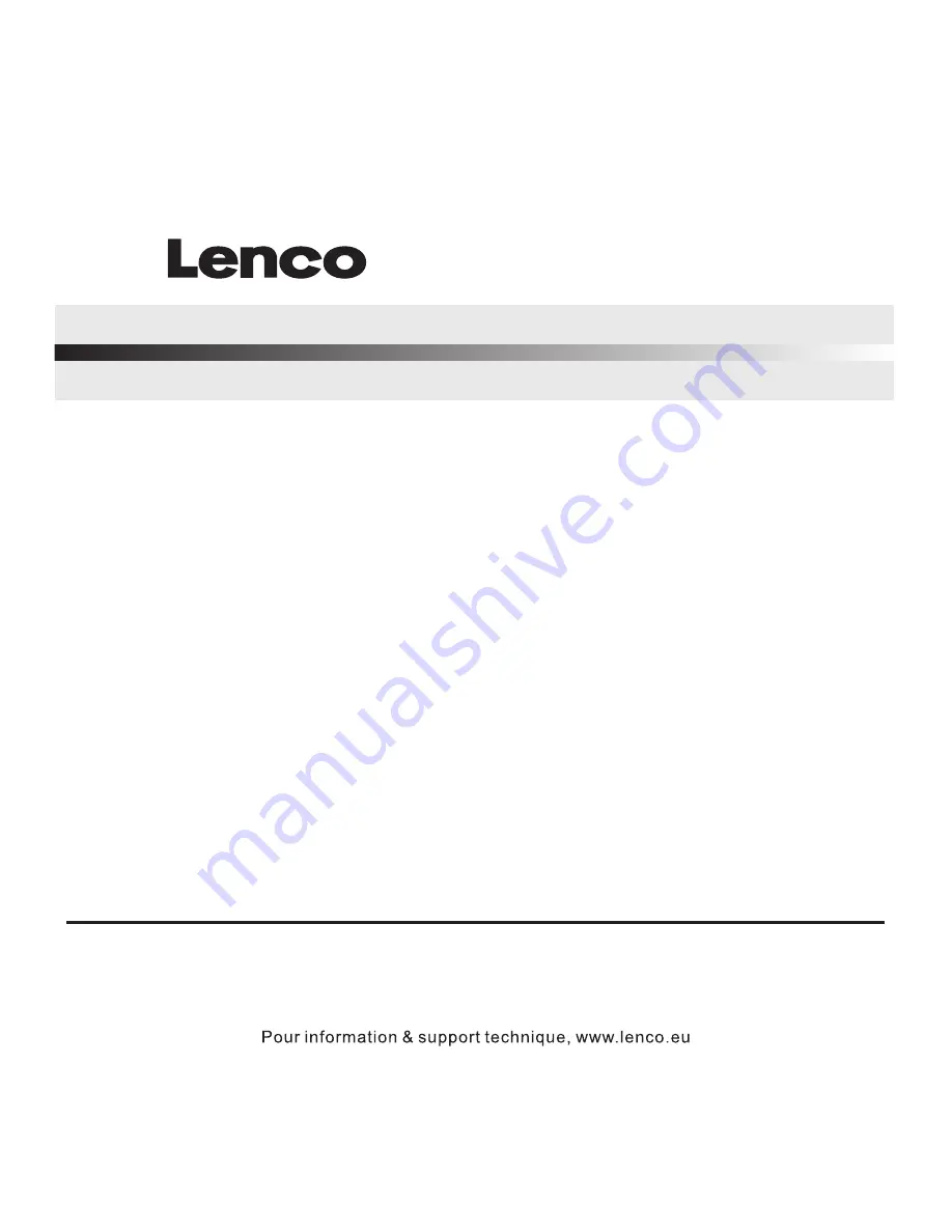 LENCO TFT-351 User Manual Download Page 105