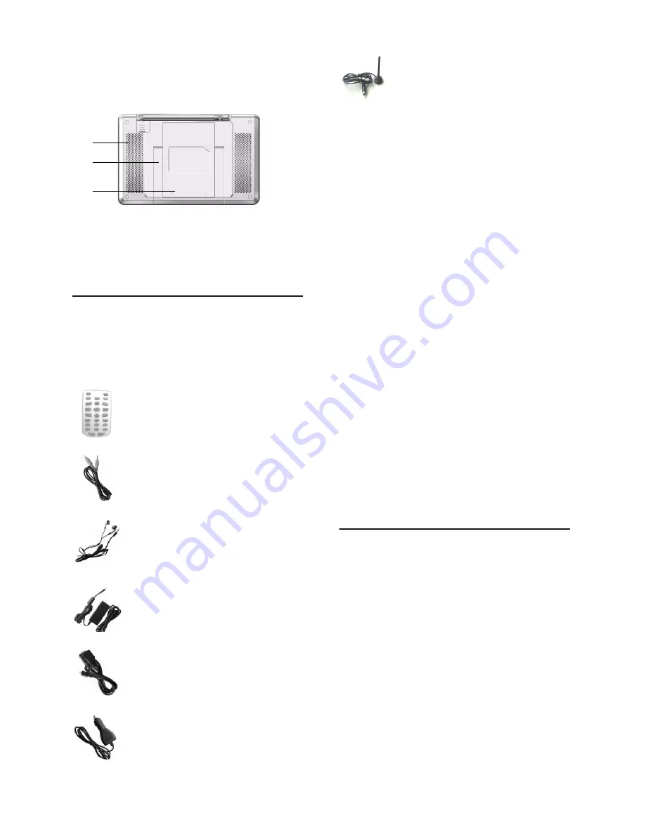 LENCO TFT-721 Скачать руководство пользователя страница 3