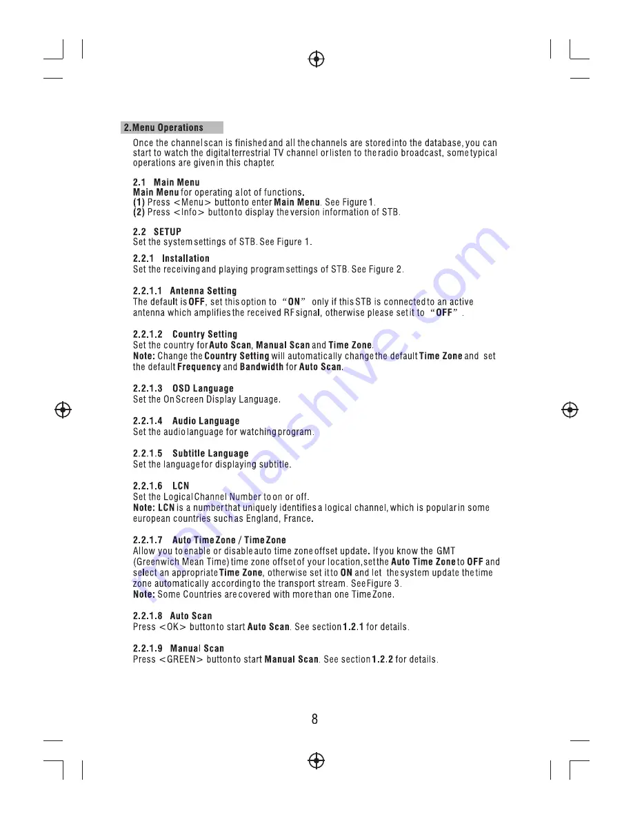 LENCO TFT-725 User Manual Download Page 9