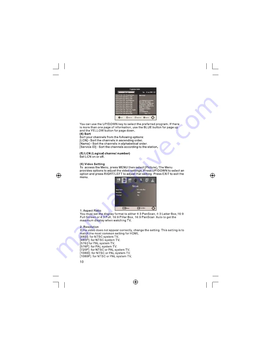 LENCO TFT-926 Скачать руководство пользователя страница 10