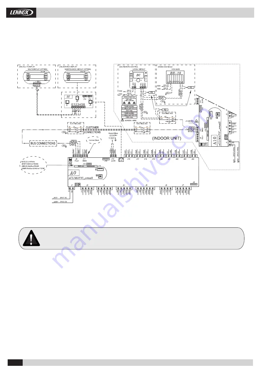 Lennox EMEA ADVANCED COMPACTAIR2 Скачать руководство пользователя страница 41