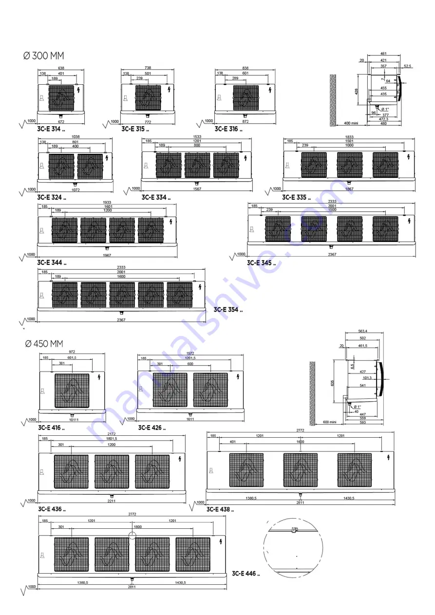 Lennox EMEA FRIGA-BOHN HK REFRIGERATION 3C-E Series Installation Instructions Manual Download Page 4