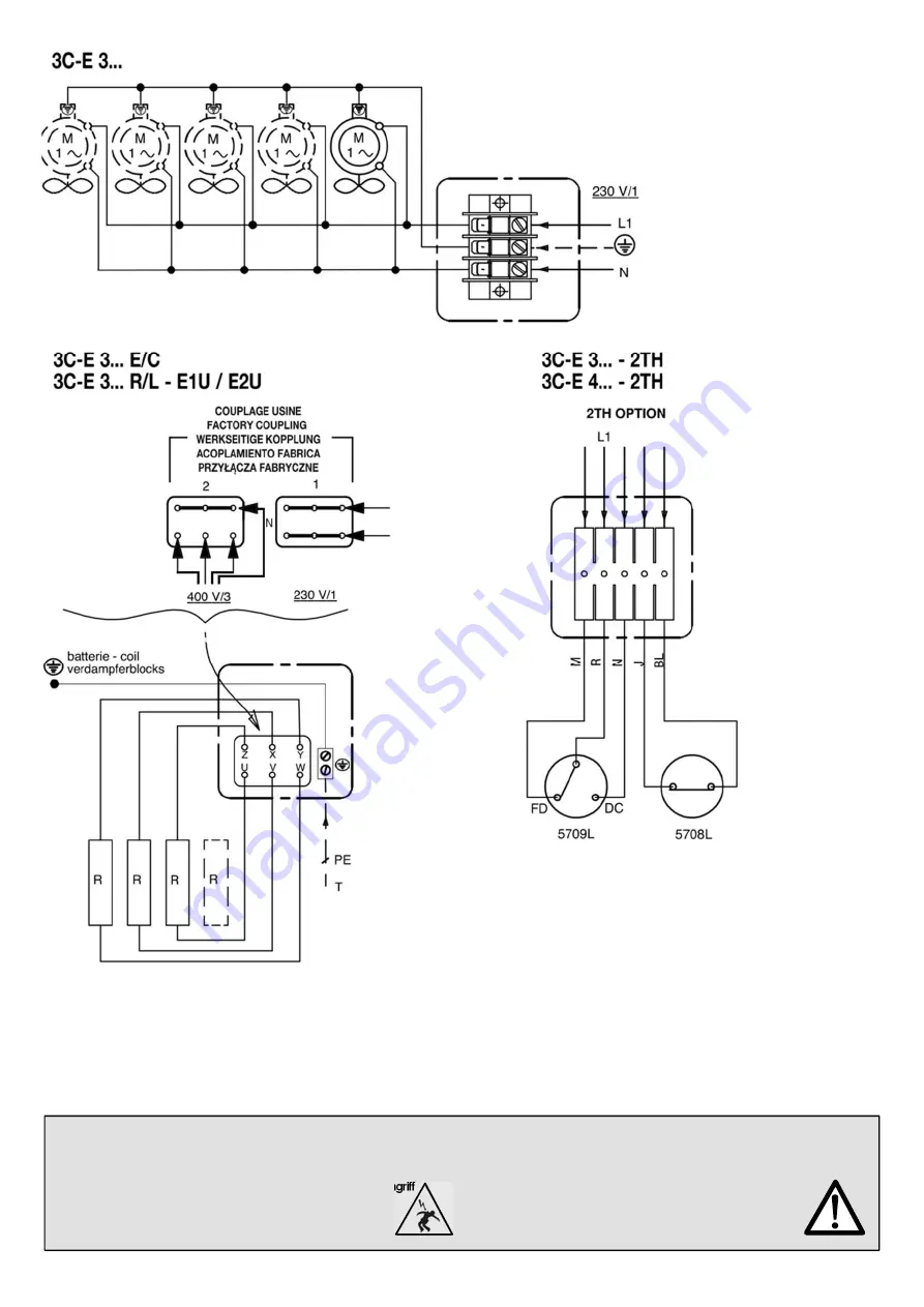 Lennox EMEA FRIGA-BOHN HK REFRIGERATION 3C-E Series Installation Instructions Manual Download Page 10