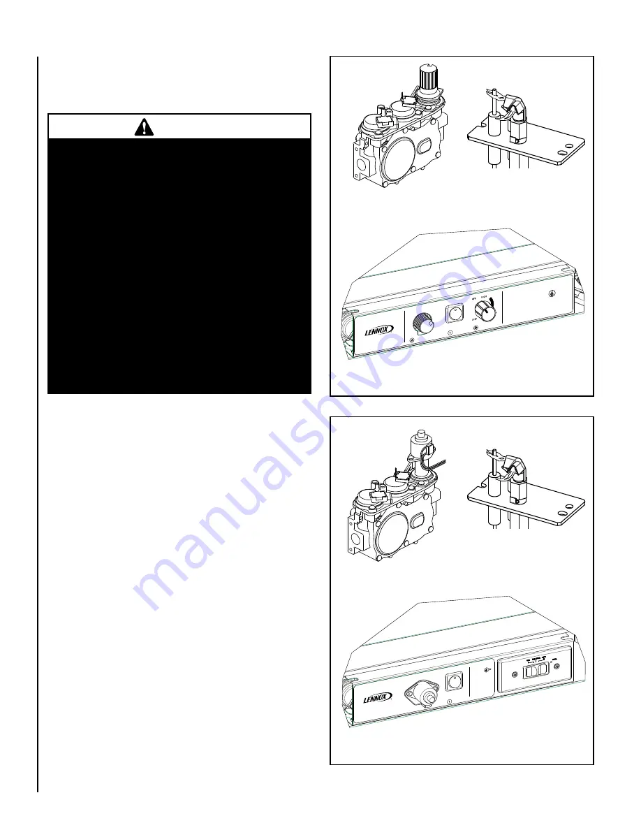 Lennox Hearth Products Elite RAVENNA IPI Install And Operation Instructions Download Page 20