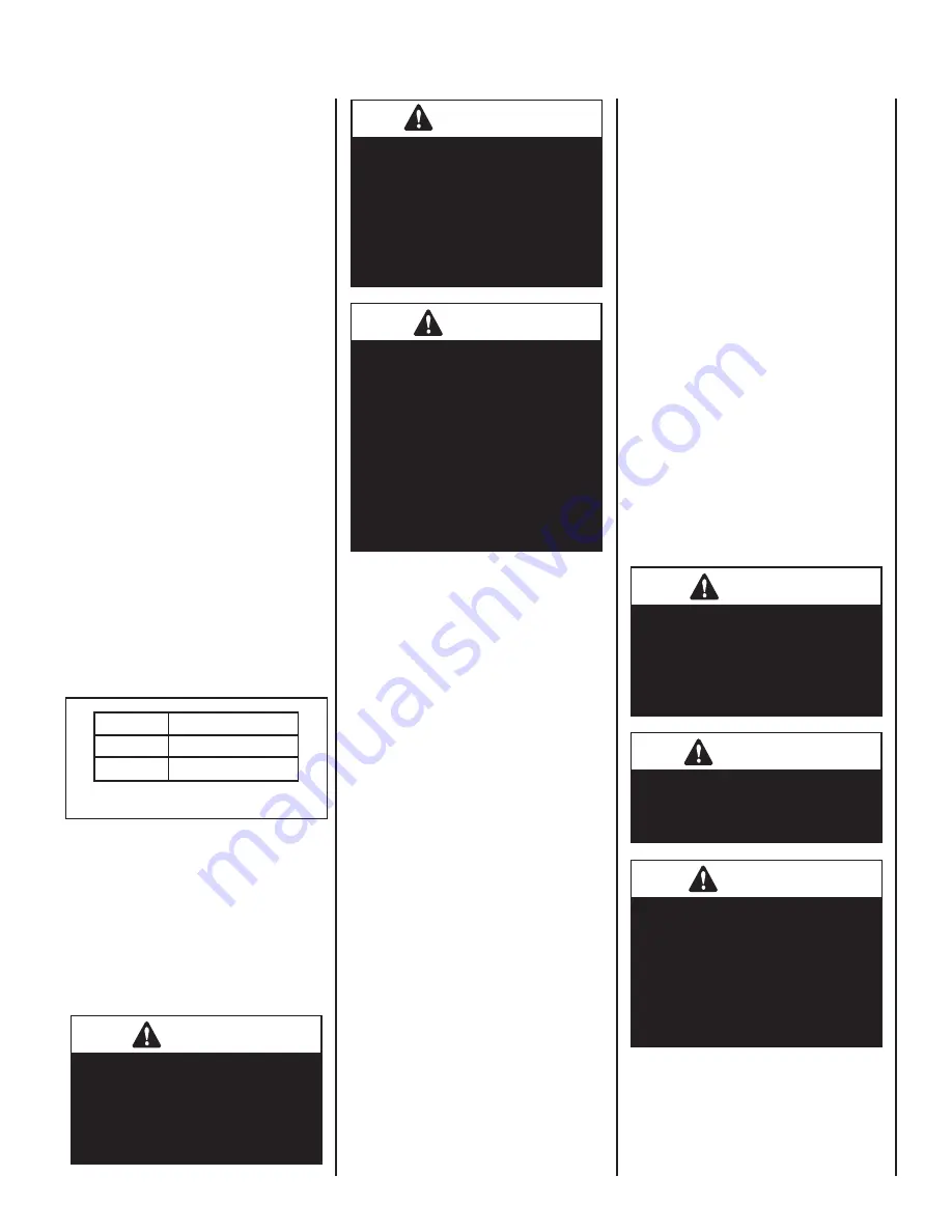 Lennox Hearth Products LENNOX MPE-33R Installation And Operating Instructions Manual Download Page 5