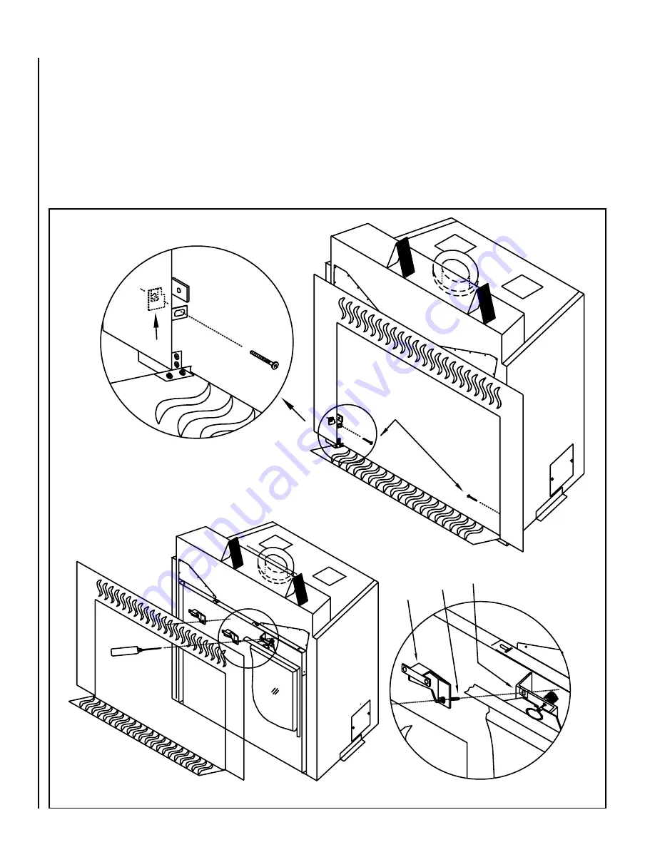 Lennox Hearth Products RAVELLE 42 Installation And Operation Instructions Manual Download Page 16