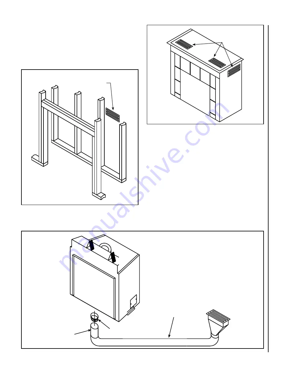 Lennox Hearth Products RAVELLE 42 Installation And Operation Instructions Manual Download Page 27