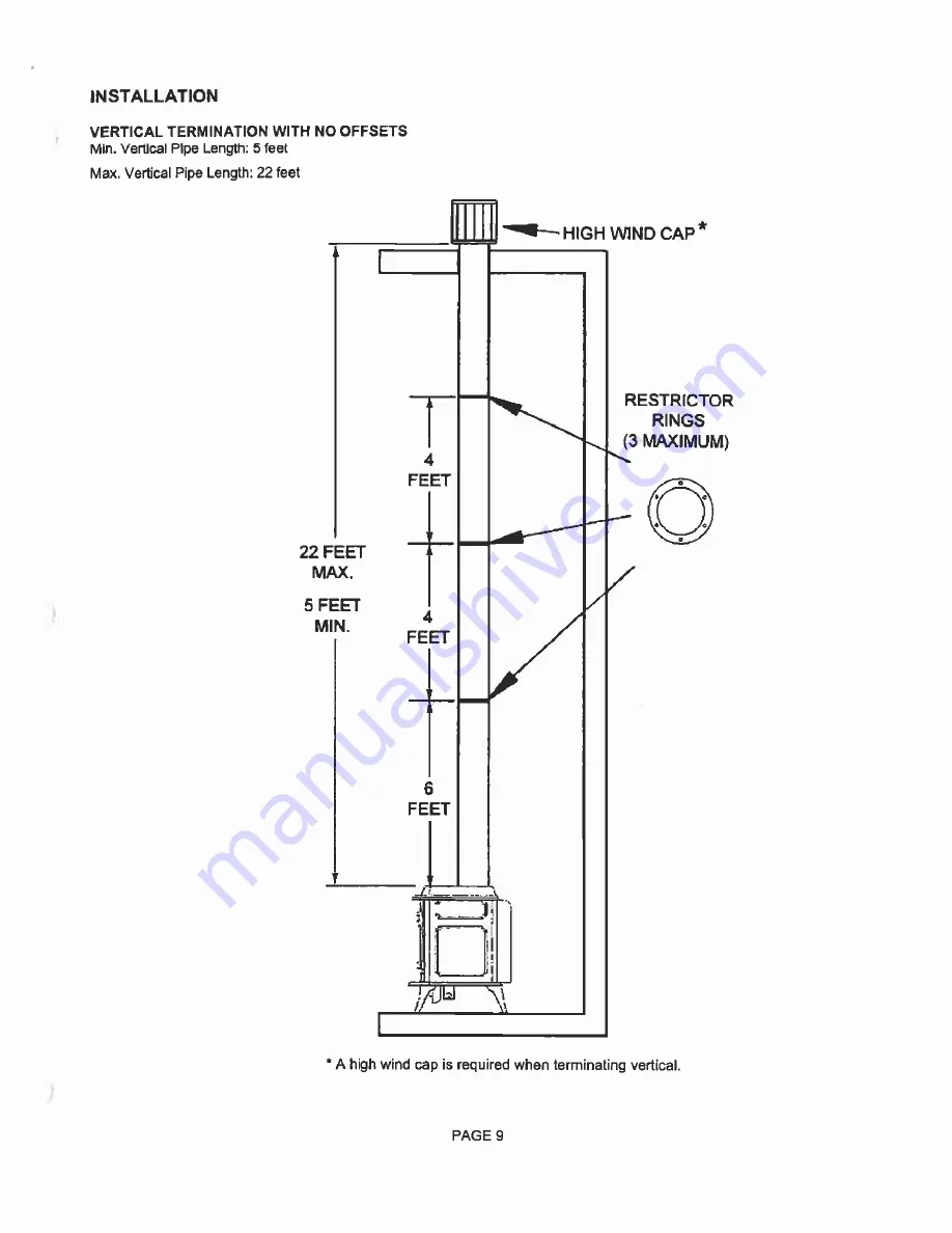 Lennox Hearth Products TG300DV Скачать руководство пользователя страница 9