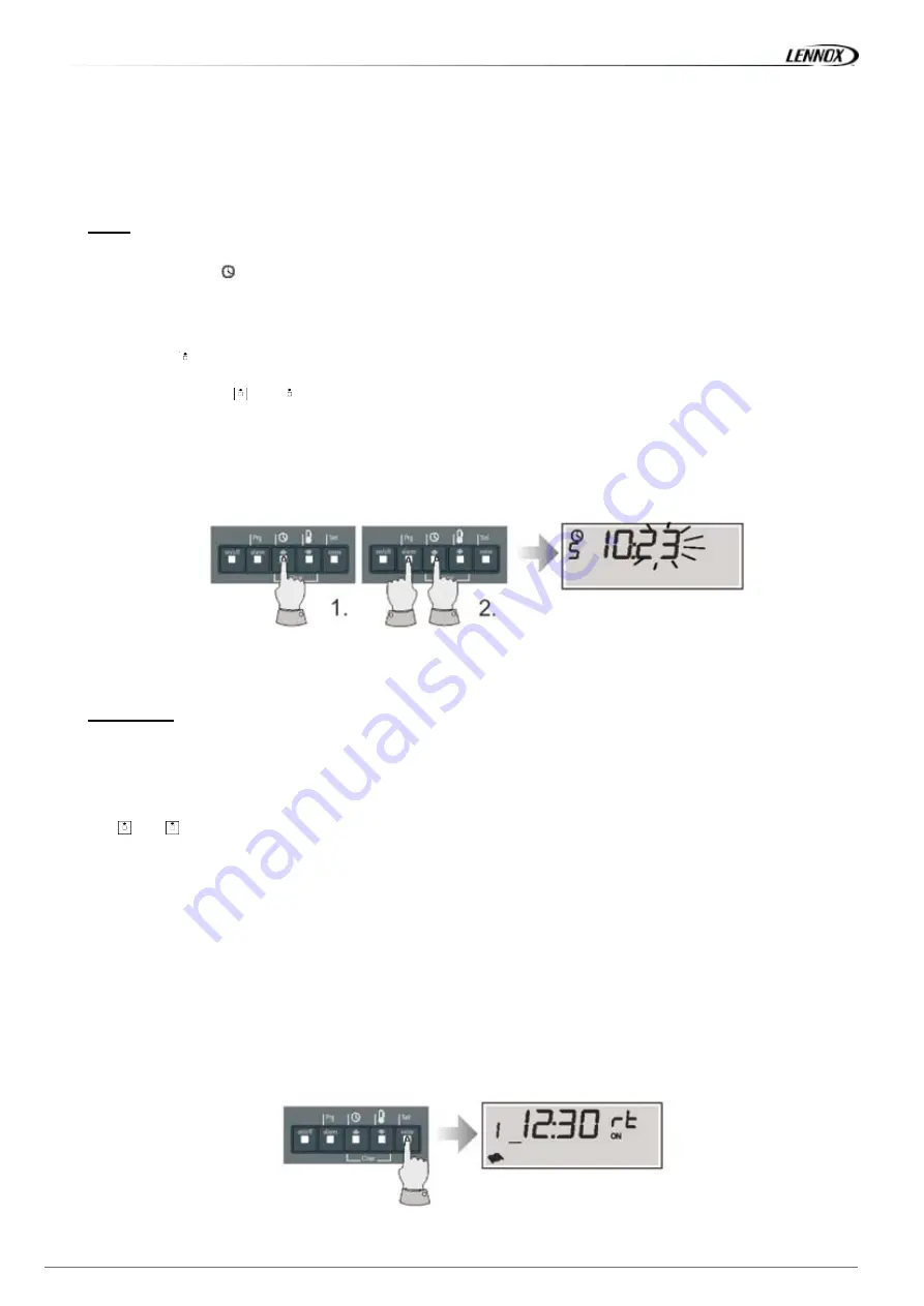 Lennox @DNOVA 2mAC ADVANCED CONTROLLER Installation, Operating And Maintenance Download Page 25