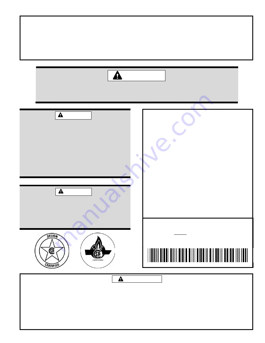 Lennox CG80RB Скачать руководство пользователя страница 1