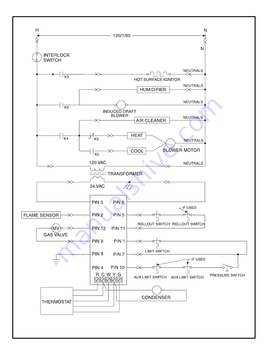 Lennox CG80RB Скачать руководство пользователя страница 20