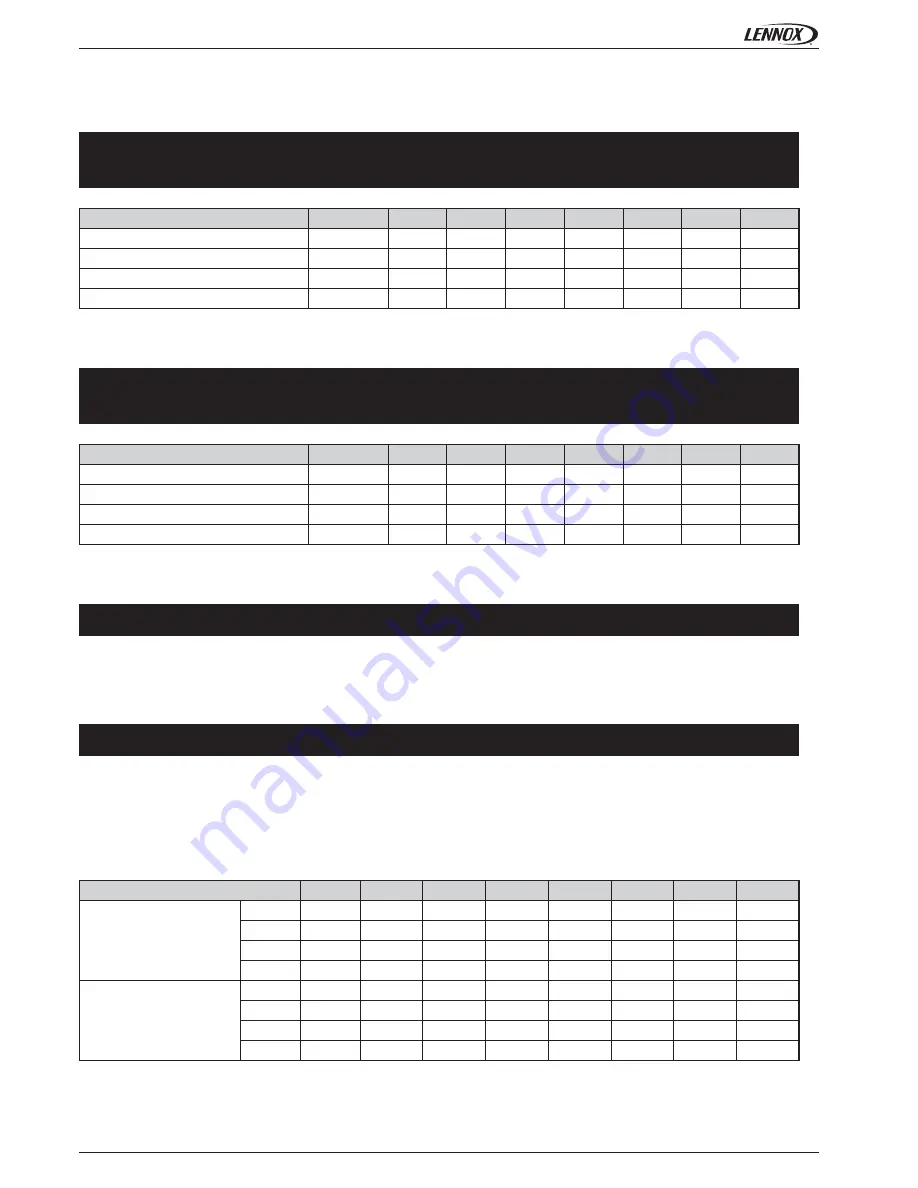 Lennox COMFAIR HH 10 Application Manual Download Page 10