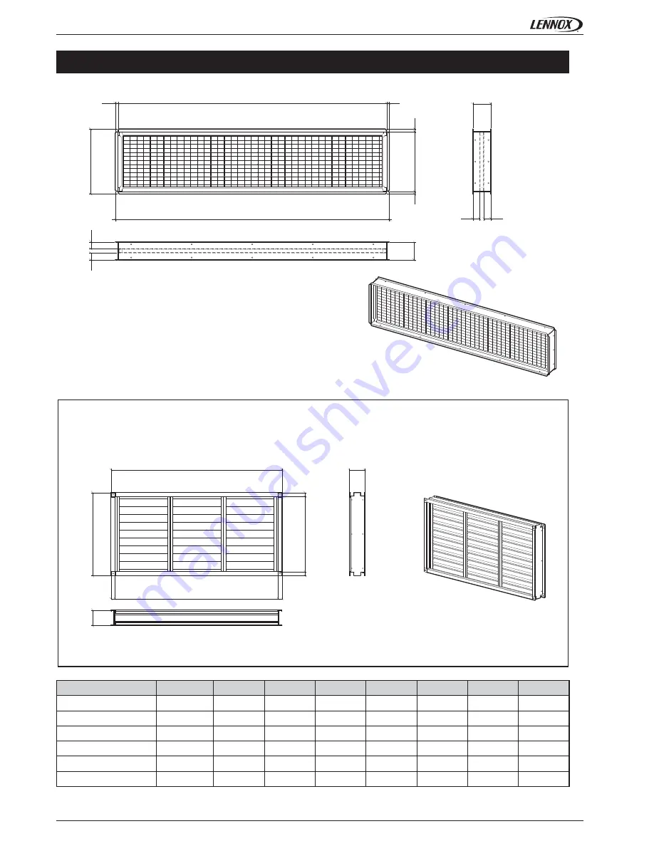 Lennox COMFAIR HH 10 Application Manual Download Page 20