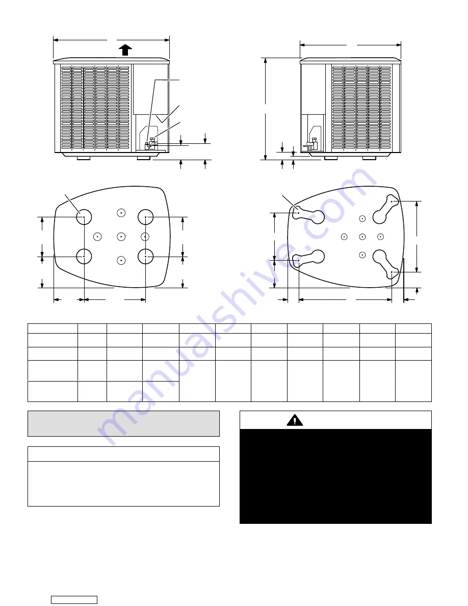 Lennox Elite XP16-024-230 Installation Instructions Manual Download Page 2