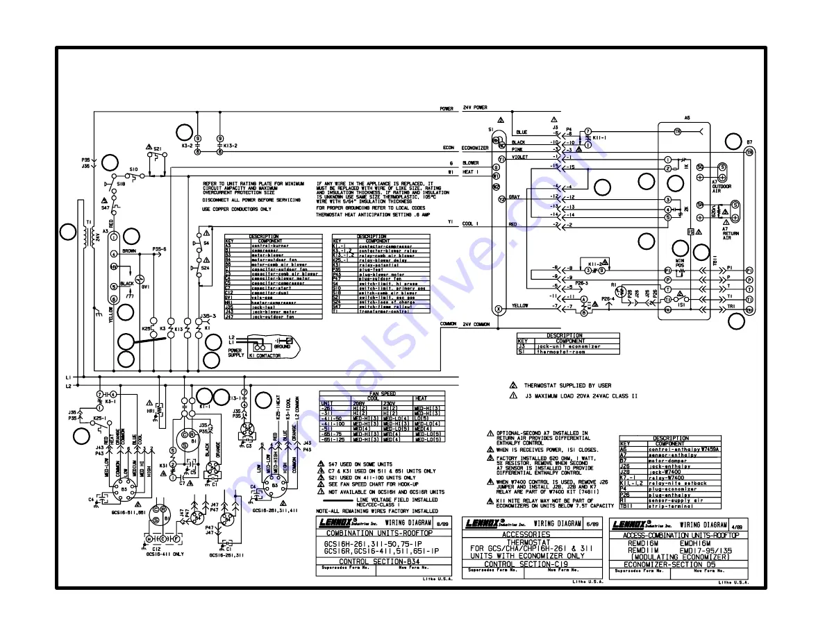 Lennox GCS16 Series Manual Download Page 80