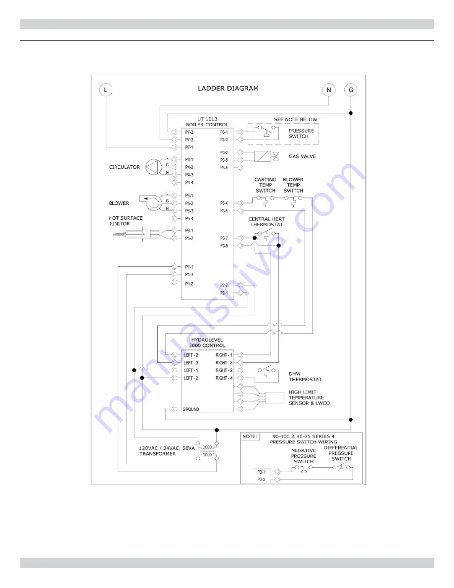 Lennox GWB9-050IH-3 Installation Instructions Manual Download Page 33