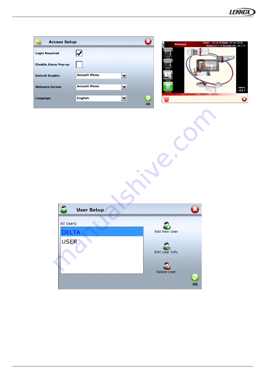 Lennox HYDROCONTROL Installation, Operating And Maintenance Manual Download Page 17