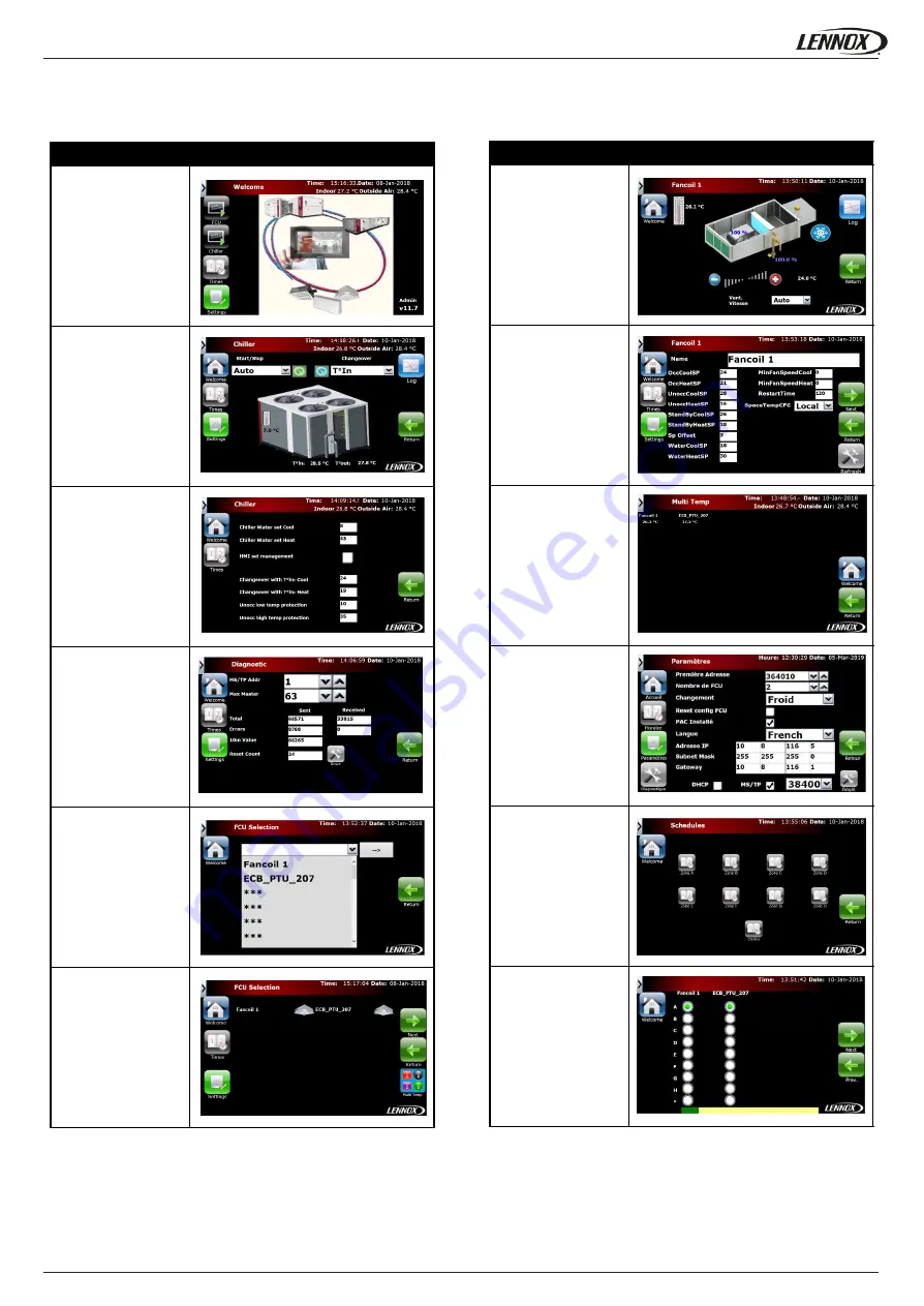 Lennox HYDROCONTROL Installation, Operating And Maintenance Manual Download Page 32