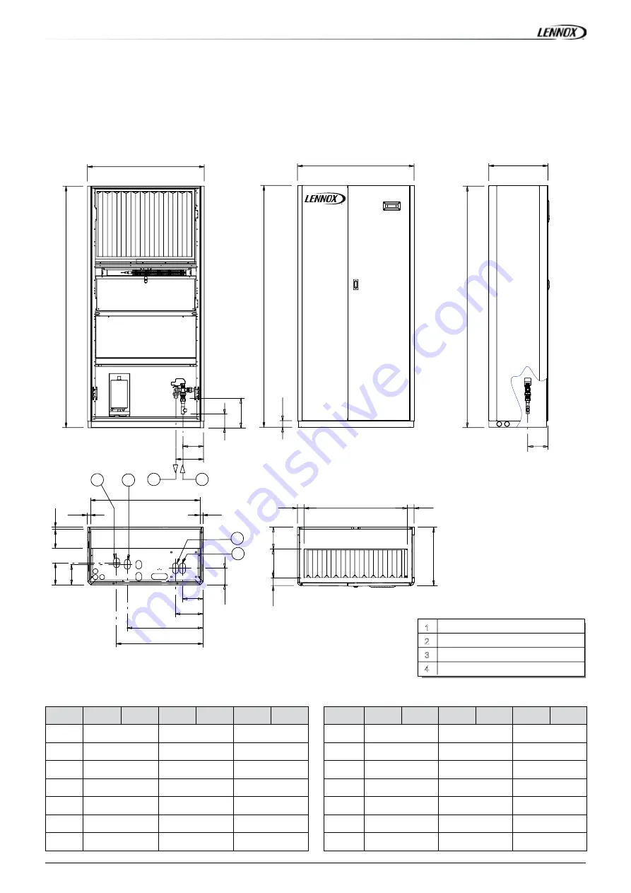 Lennox INNOVA DHADC Series Скачать руководство пользователя страница 42